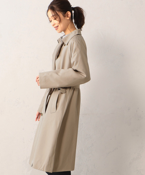 FOUND GOOD（ファウンドグッド）の「イージーケアトレンチ（トレンチコート・レディース・ベージュ/アイボリー/ネイビー・S/M/L）」の11枚目の写真