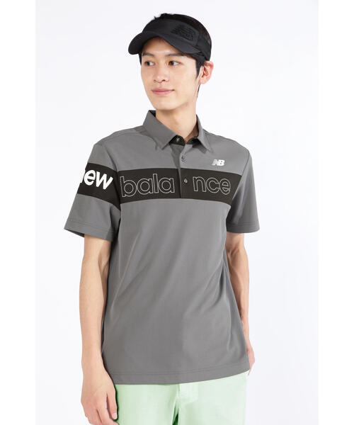 New Balance Golf(ニューバランスゴルフ)の「【new balance golf】こかげMAX 半袖 カラーシャツ (MENS SPORT)(ポロシャツ・メンズ・ブルー系その他2/ホワイト/ブラック・LARGE/X-LARGE/MEDIUM/XX-LARGE)」の7枚目の写真
