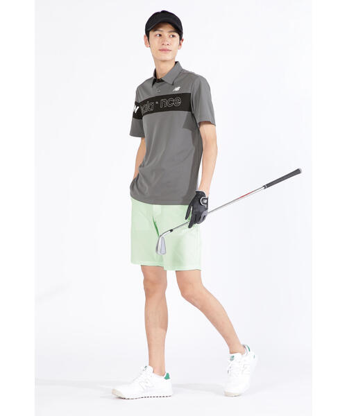 New Balance Golf(ニューバランスゴルフ)の「【new balance golf】こかげMAX 半袖 カラーシャツ (MENS SPORT)(ポロシャツ・メンズ・ブルー系その他2/ホワイト/ブラック・LARGE/X-LARGE/MEDIUM/XX-LARGE)」の8枚目の写真