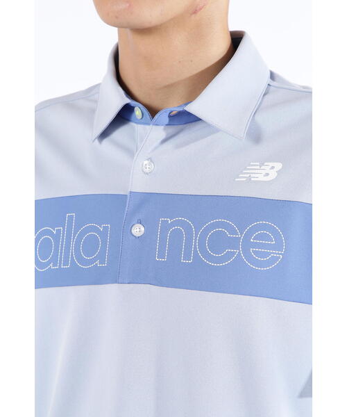 New Balance Golf(ニューバランスゴルフ)の「【new balance golf】こかげMAX 半袖 カラーシャツ (MENS SPORT)(ポロシャツ・メンズ・ブルー系その他2/ホワイト/ブラック・LARGE/X-LARGE/MEDIUM/XX-LARGE)」の22枚目の写真