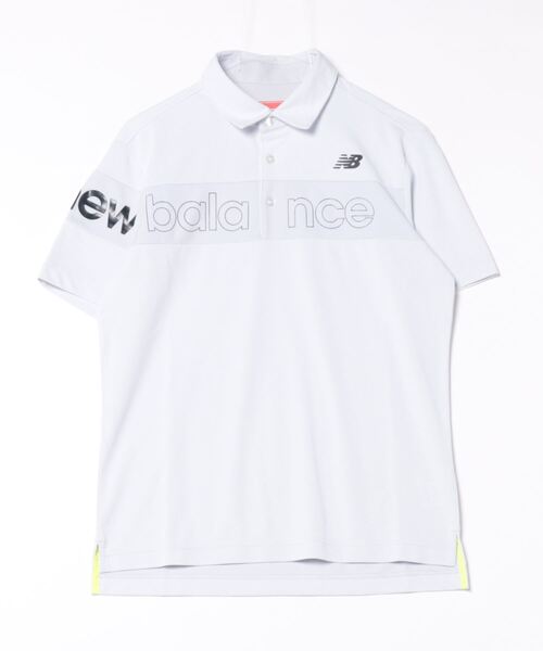 New Balance Golf(ニューバランスゴルフ)の「【new balance golf】こかげMAX 半袖 カラーシャツ (MENS SPORT)(ポロシャツ・メンズ・ブルー系その他2/ホワイト/ブラック・LARGE/X-LARGE/MEDIUM/XX-LARGE)」の5枚目の写真
