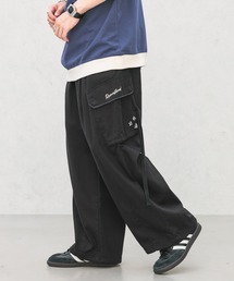 REmastered | 【REmastered】フラワー刺繍/ミリタリーワイドパラシュートカーゴパンツ(カーゴパンツ)