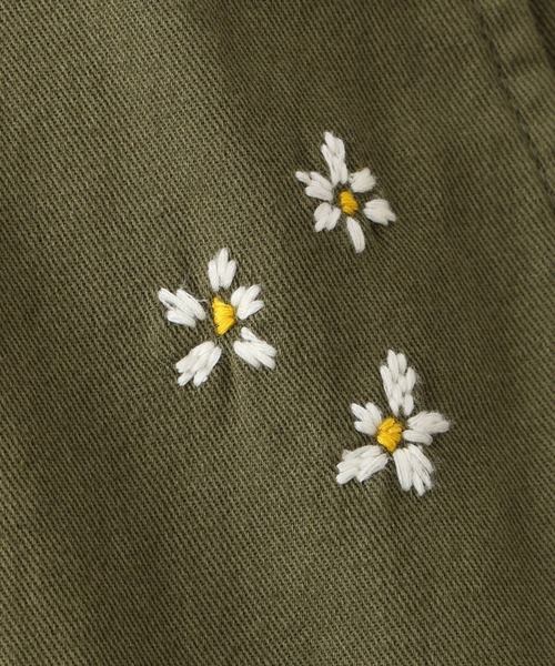 REmastered（リマスタード）の「【REmastered】フラワー刺繍/ミリタリーワイドパラシュートカーゴパンツ（カーゴパンツ・メンズ・ブラック/ネイビー/カーキ・SMALL/MEDIUM/LARGE）」の21枚目の写真