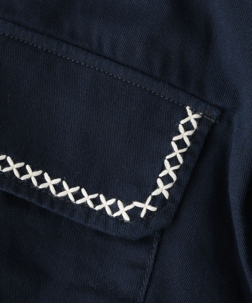 REmastered（リマスタード）の「【REmastered】フラワー刺繍/ミリタリーワイドパラシュートカーゴパンツ（カーゴパンツ・メンズ・ブラック/ネイビー/カーキ・SMALL/MEDIUM/LARGE）」の20枚目の写真