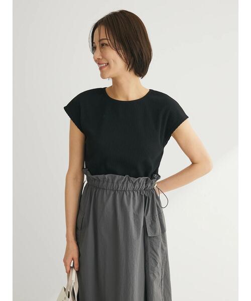 ELENCARE DUE(エレンカーレデュエ)の「・ELENCARE DUE ミリタリードッキングワンピ(ワンピース・レディース・アイボリー/カーキ/ブラック/チャコールグレー・FREE)」の8枚目の写真