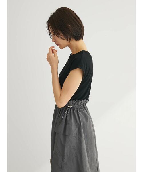 ELENCARE DUE(エレンカーレデュエ)の「・ELENCARE DUE ミリタリードッキングワンピ(ワンピース・レディース・アイボリー/カーキ/ブラック/チャコールグレー・FREE)」の9枚目の写真