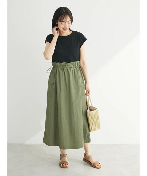 ELENCARE DUE(エレンカーレデュエ)の「・ELENCARE DUE ミリタリードッキングワンピ(ワンピース・レディース・アイボリー/カーキ/ブラック/チャコールグレー・FREE)」の18枚目の写真