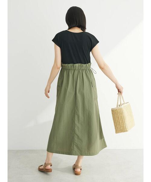 ELENCARE DUE(エレンカーレデュエ)の「・ELENCARE DUE ミリタリードッキングワンピ(ワンピース・レディース・アイボリー/カーキ/ブラック/チャコールグレー・FREE)」の19枚目の写真