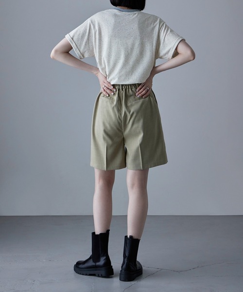 tシャツ カラーネップTシャツ レディース カラーネップリンガーネックTシャツ（Tシャツ/カットソー