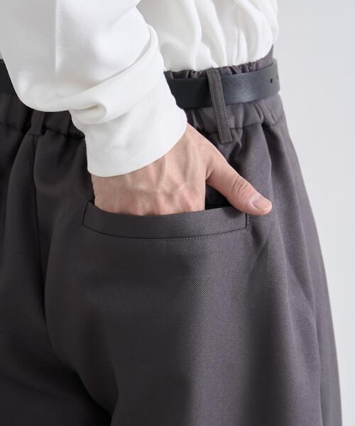 WEGO（ウィゴー）の「WEGO/【★大好評により再入荷！WEB限定★】センタープレスワイドスラックス（スラックス・メンズ・ブラック/グレー・SMALL/LARGE/MEDIUM）」の11枚目の写真