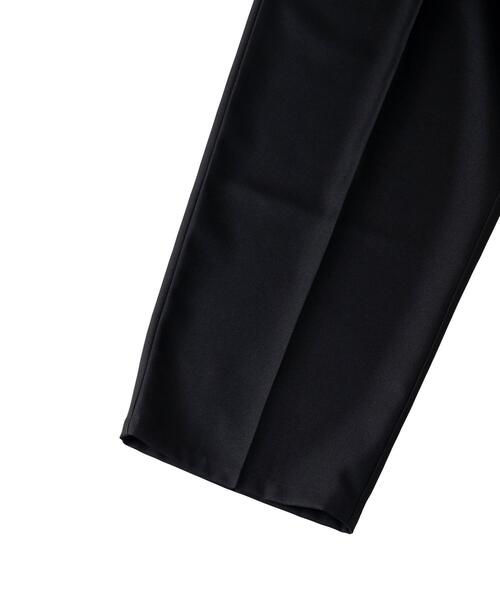 WEGO（ウィゴー）の「WEGO/【★大好評により再入荷！WEB限定★】センタープレスワイドスラックス（スラックス・メンズ・ブラック/グレー・SMALL/LARGE/MEDIUM）」の8枚目の写真