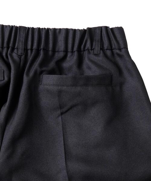 WEGO（ウィゴー）の「WEGO/【★大好評により再入荷！WEB限定★】センタープレスワイドスラックス（スラックス・メンズ・ブラック/グレー・SMALL/LARGE/MEDIUM）」の9枚目の写真