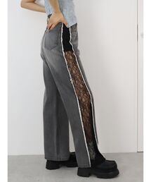EVRIS | サイドレースドッキングデニムパンツ(デニムパンツ)