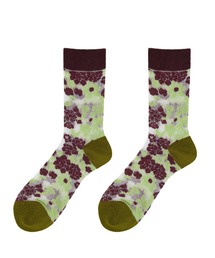 JNBY | Retro Floral-jacquard Sheer Stretch-nylon Socks(ソックス/靴下)
