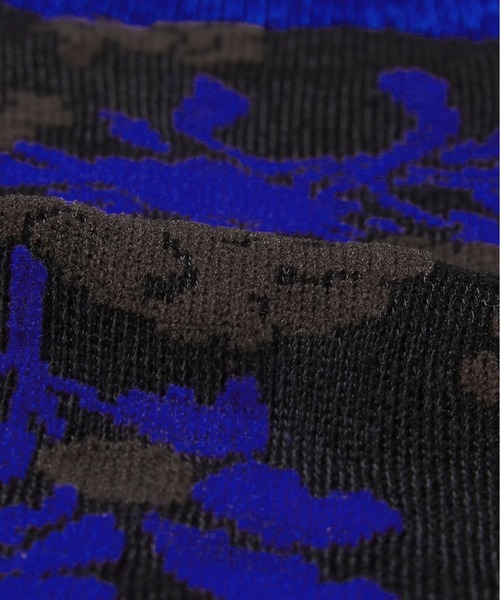 JNBY（ジェーエヌビーワイ）の「Retro Floral-jacquard Sheer Stretch-nylon Socks（ソックス/靴下・レディース・イエロー系その他3/ブルー系その他4/ブラック・ONE SIZE）」の15枚目の写真