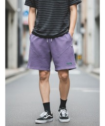 【THRASHER/スラッシャー】ヘビーウェイト ピグメント加工スウェットショートパンツ