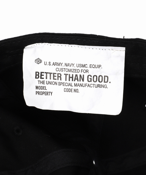 FRAMeWORK（フレームワーク）の「BETTER THAN GOOD/ベターザングッド BTG MAGAZINE CAP（キャップ・レディース・ベージュ/ブラック・FREE）」の7枚目の写真