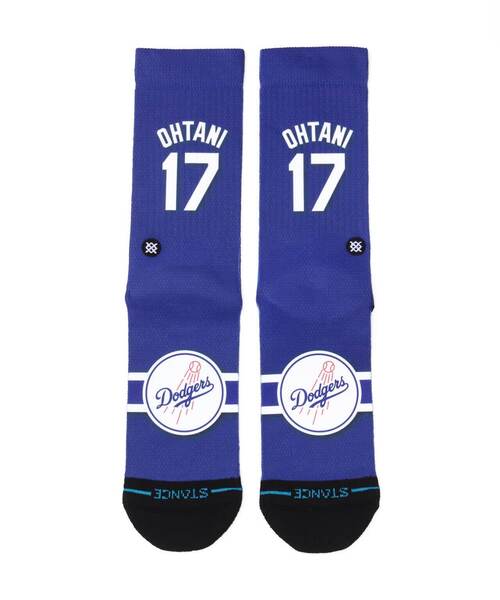 STANCE(スタンス)の「STANCE /スタンス / JERSEY OHTANI 2(ソックス/靴下・メンズ・ブルー・L)」の5枚目の写真