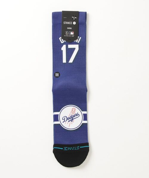 STANCE(スタンス)の「STANCE /スタンス / JERSEY OHTANI 2(ソックス/靴下・メンズ・ブルー・L)」の4枚目の写真