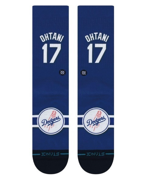 STANCE(スタンス)の「STANCE /スタンス / JERSEY OHTANI 2(ソックス/靴下・メンズ・ブルー・L)」の2枚目の写真