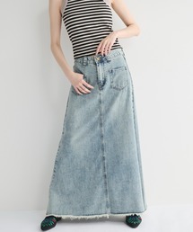 MERLOT | カットオフデニムスカート(デニムスカート)