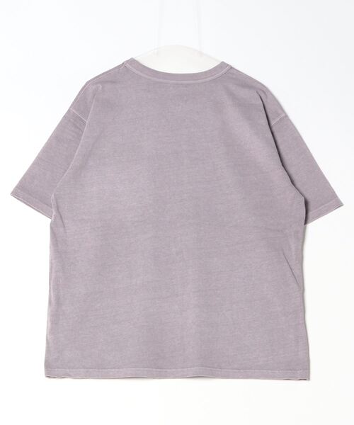 KRIFF MAYER（クリフメイヤー）の「Pigmented bandana pocket short sleeve T-shirt / ピグメント加工バンダナポケット半袖Tシャツ unisex（Tシャツ/カットソー・メンズ・オフホワイト/ライトグリーン/チャコール/オレンジ/ラベンダー・M/L/XL）」の6枚目の写真