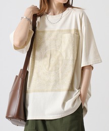 KRIFF MAYER | Pigmented bandana pocket short sleeve T-shirt / ピグメント加工バンダナポケット半袖Tシャツ unisex(Tシャツ/カットソー)