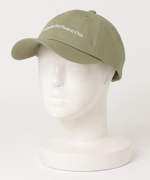 STOCKHOLM SURFBOARD CLUB | PAC / BLACK キャンバスロゴキャップ