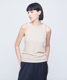 ＜AEWEN MATOPH＞ベロア アメリカンスリーブ タンクトップ
