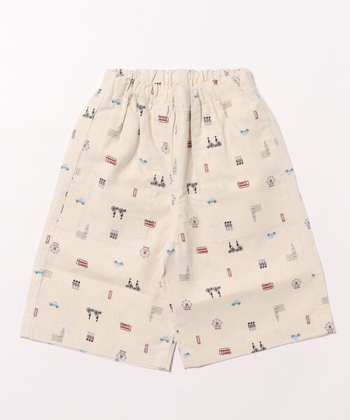 SKAPE（エスケープ）の「ﾊｰﾌﾊﾟﾝﾂ（その他パンツ・キッズ・グリーン/グリーン系その他5/ベージュ/オレンジ/グリーン系その他2/グレー/ブラック系その他/イエロー系その他2/ブルー/グリーン系その他6/グレー系その他/アイボリー/ブラック/ブルー系その他6/ブルー系その他3・110cm/120cm/130cm/100cm）」の2枚目の写真