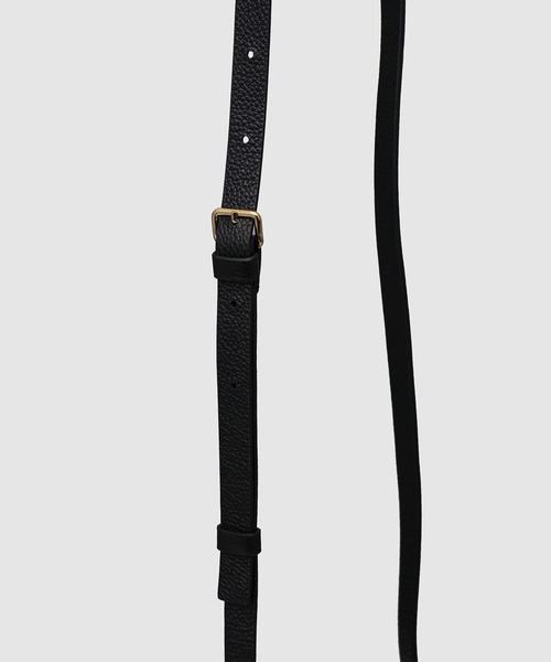 MARNI（マルニ）の「MENDING CALF LEATHER / クロスボディバッグ（ショルダーバッグ・レディース・ブラック・ONE SIZE）」の5枚目の写真