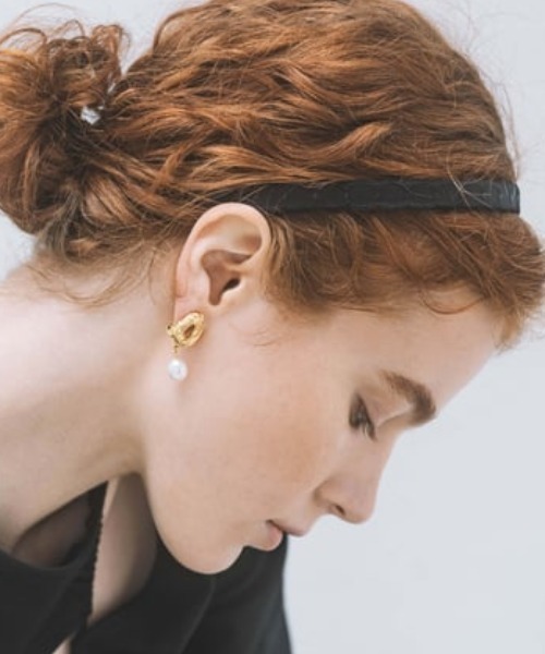 【IRIS 47】shadow head band/シャドウ ヘッド バンド（カチューシャ）｜IRIS47（イリスフォーセブン）