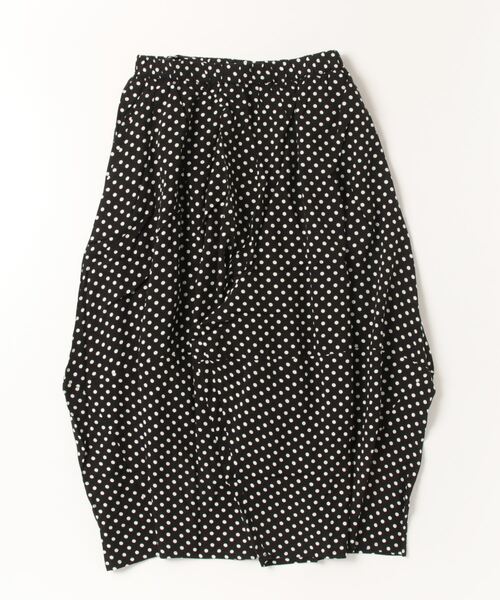 sandy（サンディー）の「【sandy】プリントコクーンパンツ（その他パンツ・レディース・オフホワイト/スミクロ/ブラック・FREE）」の2枚目の写真