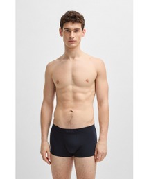 BOSS（ボス）の「シリコンロゴ ウエストバンド マイクロファイバー ボクサーパンツ （ボクサーパンツ）」