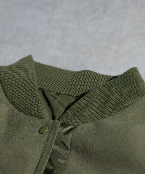 ドッキングロングコート（ノーカラーコート）｜antiqua（アンティカ）