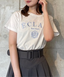 one way | ガーリーロゴ刺繍Ｔシャツ(Tシャツ/カットソー)