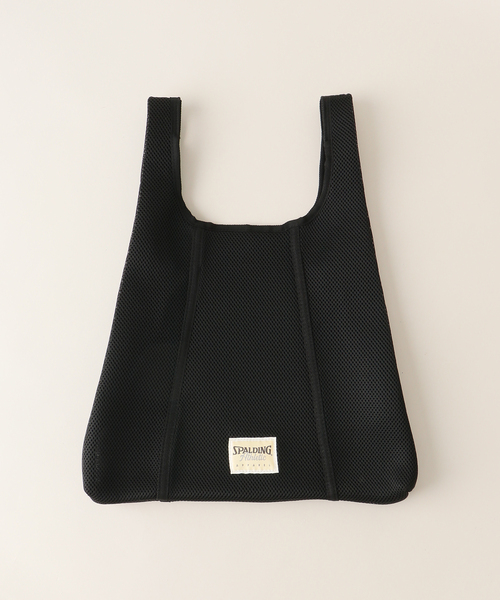 SPALDING（スポルディング）の「SPALDING/スポルディング SLOBE別注 メッシュトート（トートバッグ・レディース・ブラック・FREE）」の7枚目の写真