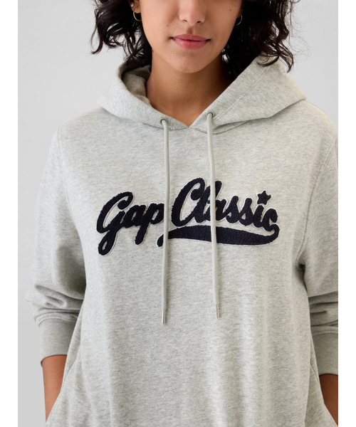 GAP（ギャップ）の「ヴィンテージソフト GAPロゴ フード付きスウェットワンピース（ワンピース・レディース・ブラック/ライトブラウン/グリーン/ライトグレー・XXS/XL/L/S/XS/M）」の19枚目の写真