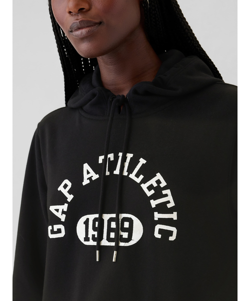 GAP（ギャップ）の「ヴィンテージソフト GAPロゴ フード付きスウェットワンピース（ワンピース・レディース・ブラック/ライトブラウン/グリーン/ライトグレー・XXS/XL/L/S/XS/M）」の21枚目の写真