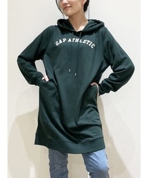 GAP | ヴィンテージソフト GAPロゴ フード付きスウェットワンピース(ワンピース)