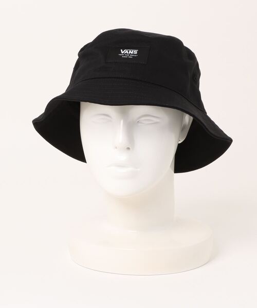 VANS ヴァンズ VANS PATCH BUCKET ハット VN0A7S96BLK BLACK（ハット