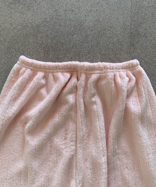 Teem Store（チームストア）の「【上下セット】【2点セット / お気に入り数2.7万人突破!】【お得セット】フリース フロントリボンデザインスクエアネックルームウェア モコフワ（ルームウェア/パジャマ・レディース・その他/ブルー/ホワイト/ピンク・M/L）」の16枚目の写真