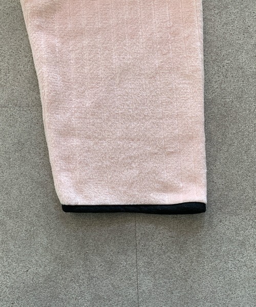 Teem Store（チームストア）の「【上下セット】【2点セット / お気に入り数2.7万人突破!】【お得セット】フリース フロントリボンデザインスクエアネックルームウェア モコフワ（ルームウェア/パジャマ・レディース・その他/ブルー/ホワイト/ピンク・M/L）」の15枚目の写真