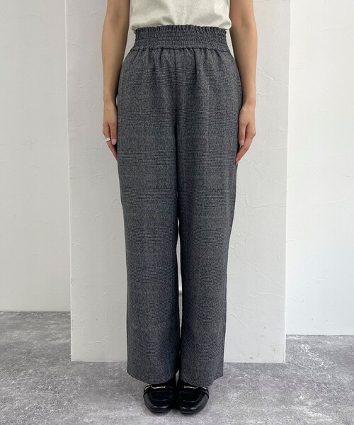 fredy emue（フレディエミュ）の「TRウエストシャーリングセミワイドパンツ（その他パンツ・レディース・ブラック/グレー/グレー系その他・38/36）」の20枚目の写真