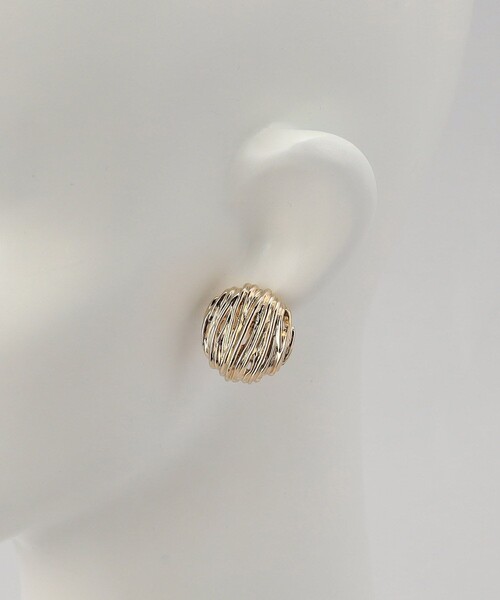 FREAK'S STORE（フリークスストア）の「ヴィンテージライクピアス（ピアス（両耳用）・レディース・ゴールド・ONE SIZE）」の2枚目の写真