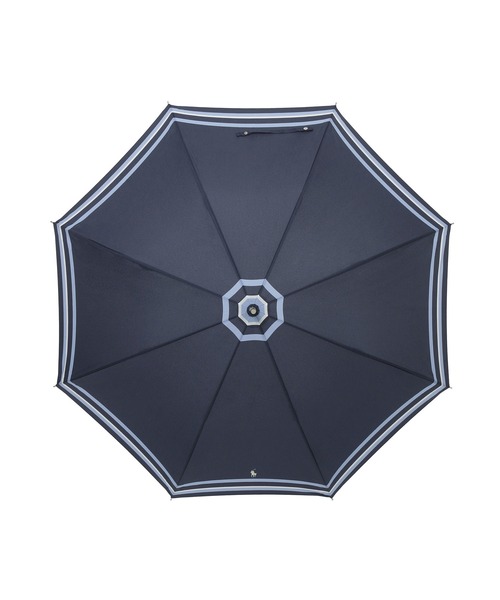 POLO RALPH LAUREN（ポロ ラルフ ローレン）の「長傘 雨傘 日本製 "裾ボーダー"（長傘・レディース・ベージュ/ネイビー・FREE）」の6枚目の写真