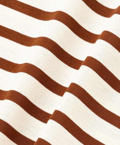 【セール】バスク天竺ボーダーセーラープルオーバー（Tシャツ/カットソー）｜LA MARINE FRANCAISE（マリン フランセーズ）