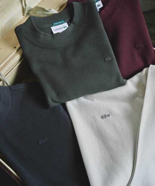 LACOSTE（ラコステ）の「『別注』LACOSTE×DOORS thick pique mock Long