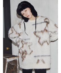 VEQUM | 【VEQUM】FLUFFY COLOR KNIT(ニット/セーター)