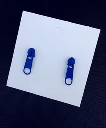 【float】ジッパー ファスナー モチーフ カラフル ピアス【9色展開】